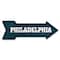 Signmission Philadelphia Arrow Decal Funny Home Decor 18in Wide D-A-999677 - alternate 1